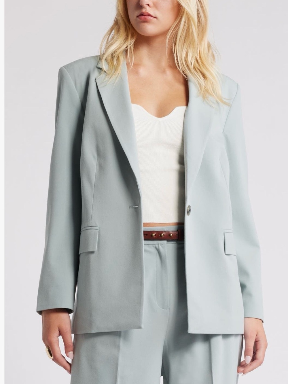 Open Edit Relaxed Fit Blazer Size Medium NWT